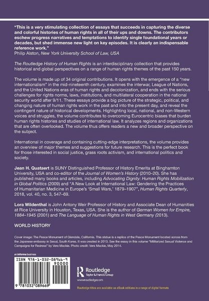 Produktbild: The Routledge History of Human Rights