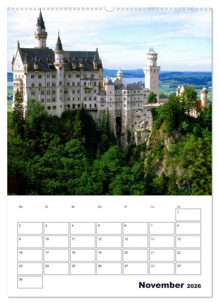 Produktbild: Sch&ouml;nes Land Bayern (hochwertiger Premium Wandkalender 2026 DIN A2 hoch), Kunstdruck in Hochglanz