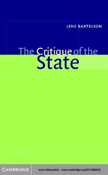 Produktbild: Critique of the State