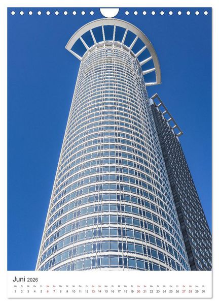 Produktbild: Frankfurt Turmvisionen (Wandkalender 2026 DIN A4 hoch), CALVENDO Monatskalender