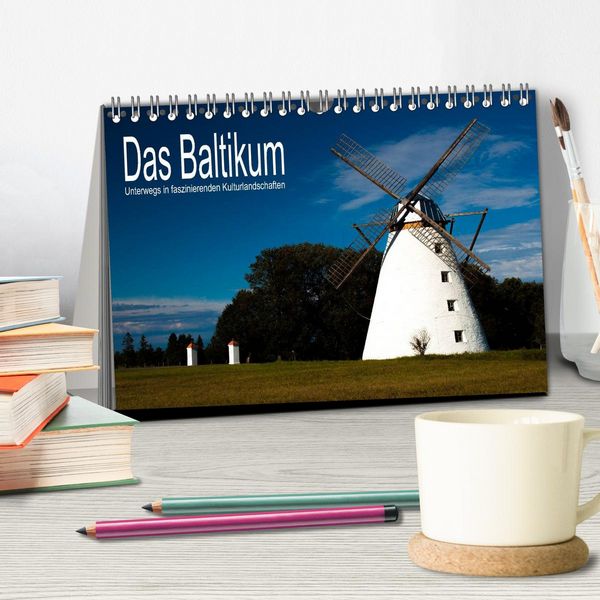 Produktbild: Das Baltikum - Unterwegs in faszinierenden Kulturlandschaften (Tischkalender 2026 DIN A5 quer), CALVENDO Monatskalender