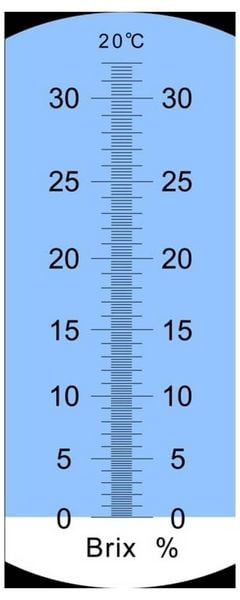 Produktbild: PCE Instruments Brix Refraktometer mit LED-Beleuchtung PCE-032-LED