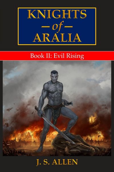 Produktbild: Evil Rising (Knights of Aralia, #2)