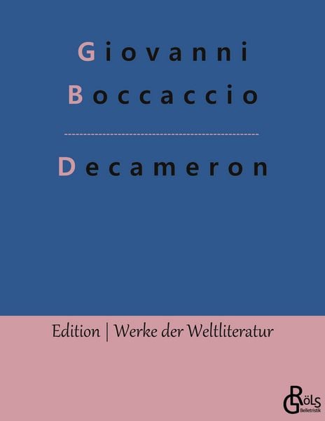 Decameron, Taschenbuch von Giovanni Boccaccio, Gröls Verlag, 9783966373623