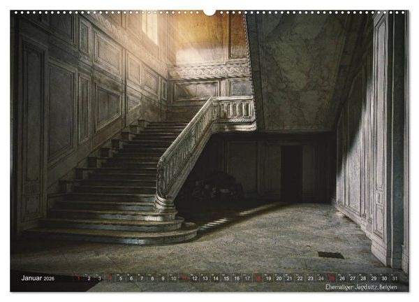 Produktbild: Lost in Decay 2026 - Die &Auml;sthetik des Verfalls (hochwertiger Premium Wandkalender 2026 DIN A2 quer), Kunstdruck in Hochglanz