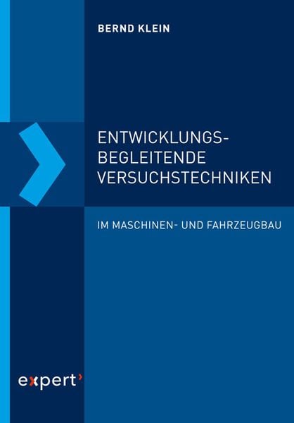 Produktbild: Entwicklungsbegleitende Versuchstechniken