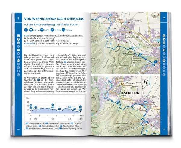 Produktbild: KOMPASS Wanderf&uuml;hrer Harz, 60 Touren