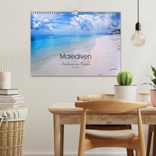 Produktbild: Malediven - Inseltraum im Paradies (Wandkalender 2026 DIN A3 quer), CALVENDO Monatskalender