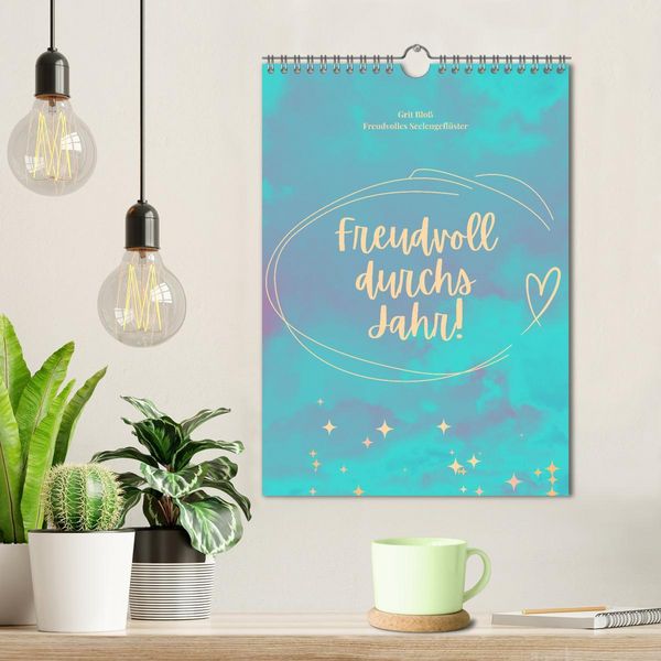 Produktbild: Freudvoll durchs Jahr! (Wandkalender 2026 DIN A4 hoch), CALVENDO Monatskalender