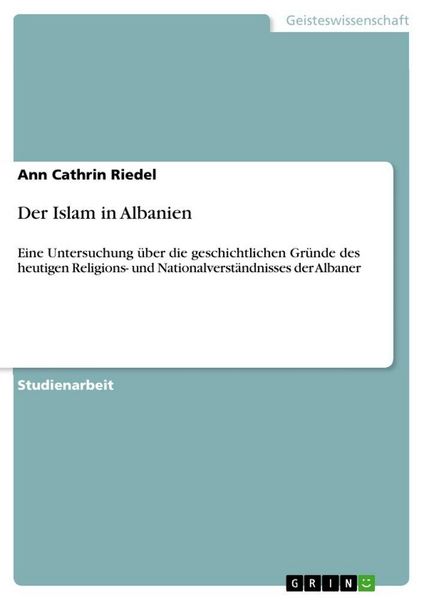 Produktbild: Der Islam in Albanien