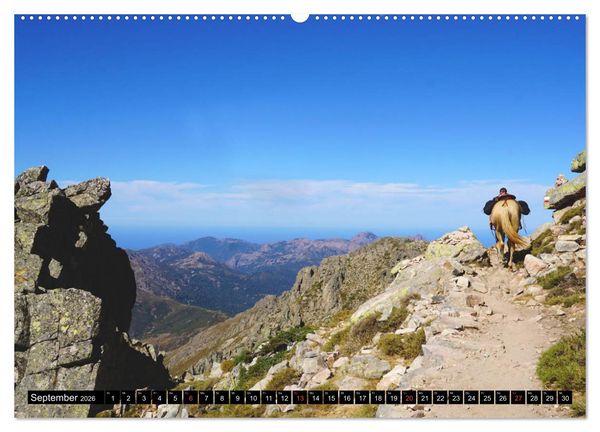 Produktbild: Korsikas wilder Norden. GR20 Impressionen (hochwertiger Premium Wandkalender 2026 DIN A2 quer), Kunstdruck in Hochglanz