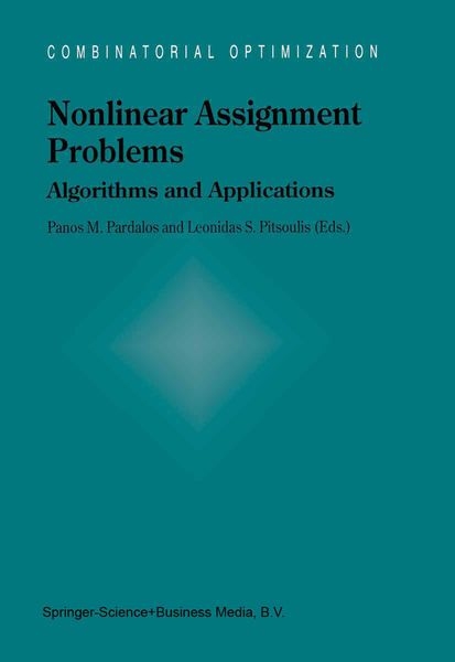 Produktbild: Nonlinear Assignment Problems