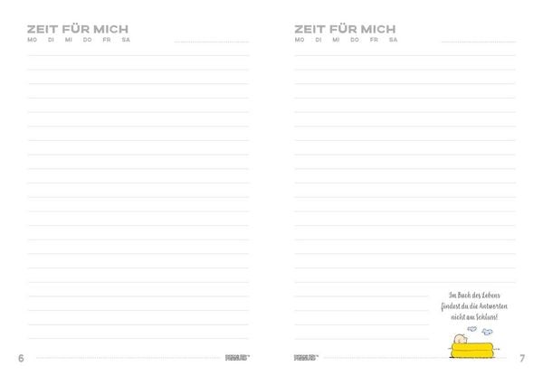 Produktbild: Peanuts Geschenkbuch: Zeit f&uuml;r mich
