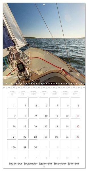 Produktbild: L&rsquo;Allemagne du Nord &ndash; Dunes, vent et la vaste mer (Calendrier mural carr&eacute; 2026 30x30 cm) Calendrier double avec une page pour vos prises de notes