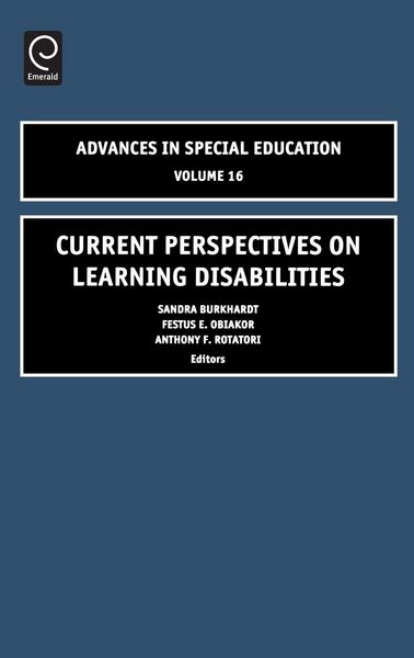 Produktbild: Current Perspectives on Learning Disabilities