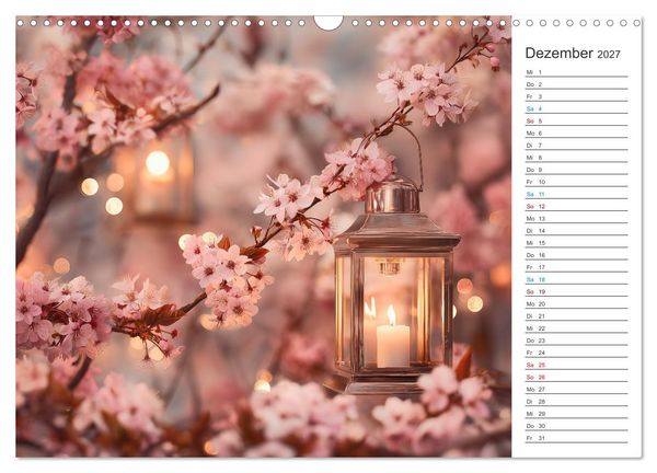 Produktbild: Japanische Kirschbl&uuml;te (Wandkalender 2027 DIN A3 quer), CALVENDO Monatskalender