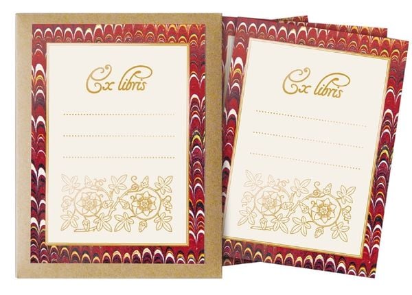 Produktbild: Exlibris Marmoriert