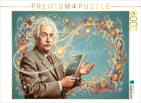 CALVENDO Puzzle Albert Einstein (1879-1955) | 2000 Teile Lege-Größe 90 × 67 cm Foto-Puzzle für glückliche Stunden
