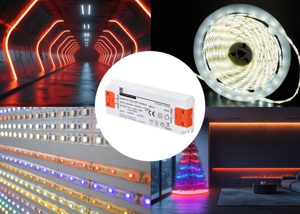 Produktbild: TRU COMPONENTS TC-YSL100F-1208330 LED-Trafo Konstantspannung 100W 8.33A 12 V/DC M&ouml;belzulassung, &Uuml;berspannung, Montage auf