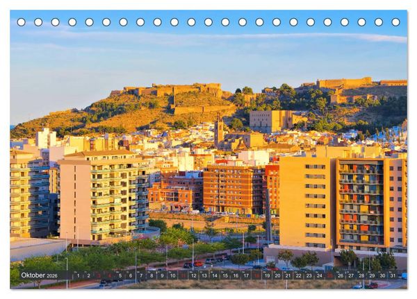 Produktbild: Costa del Azahar - K&uuml;ste der Orangenbl&uuml;te (Tischkalender 2026 DIN A5 quer), CALVENDO Monatskalender