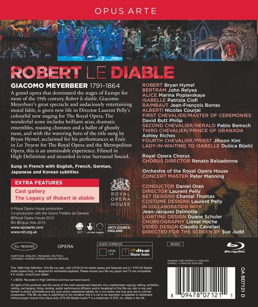 Produktbild: Giacomo Meyerbeers - Robert Le Diable
