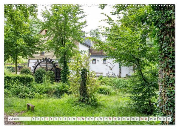 Produktbild: Romantisches Wegberg (hochwertiger Premium Wandkalender 2026 DIN A2 quer), Kunstdruck in Hochglanz