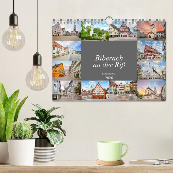 Produktbild: Biberach an der Ri&szlig; Impressionen (Wandkalender 2026 DIN A4 quer), CALVENDO Monatskalender