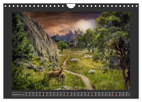 Produktbild: Magische Gefilde (Wandkalender 2026 DIN A4 quer), CALVENDO Monatskalender
