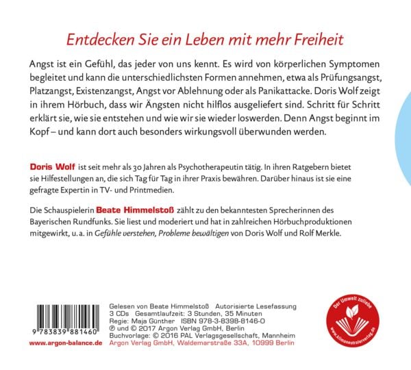 Produktbild: &Auml;ngste verstehen und &uuml;berwinden