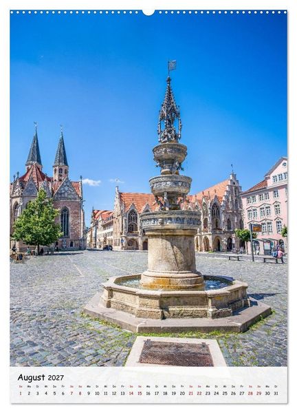 Produktbild: Braunschweig - Mittelalterliche L&ouml;wenstadt (hochwertiger Premium Wandkalender 2027 DIN A2 hoch), Kunstdruck in Hochglanz