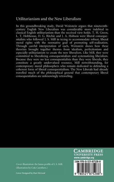 Produktbild: Utilitarianism and the New Liberalism