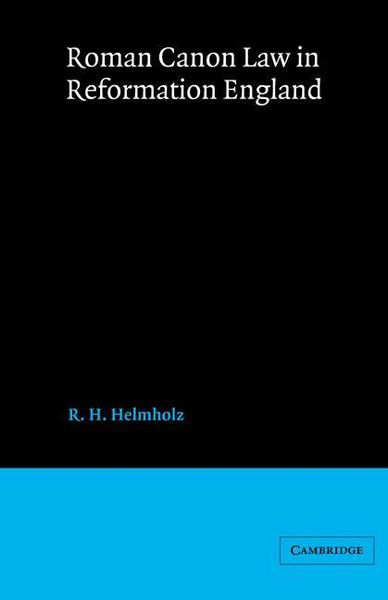 Produktbild: Roman Canon Law in Reformation England