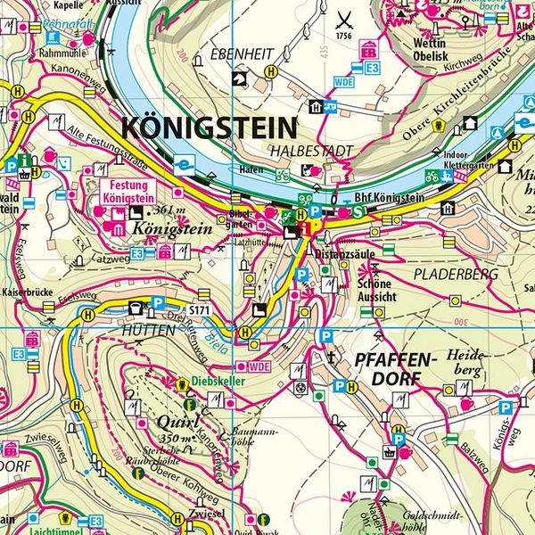 Produktbild: Nationalparkregion S&auml;chsisch-B&ouml;hmische Schweiz