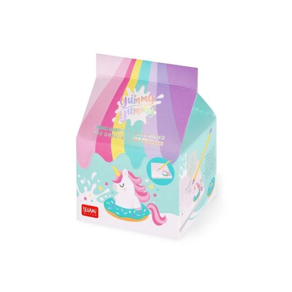Produktbild: Legami Notizzettelblock - Yummy Yummy - Einhorn