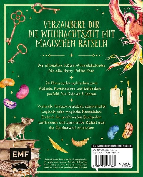 Produktbild: Mein R&auml;tsel-Adventskalender f&uuml;r Harry Potter-Fans