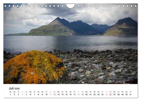 Produktbild: Wildes Schottland 2026 (Wandkalender 2026 DIN A4 quer), CALVENDO Monatskalender