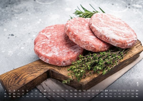 Produktbild: Mettkalender - Alles wird aus Hack gemacht - 2027 - Kalender DIN A3