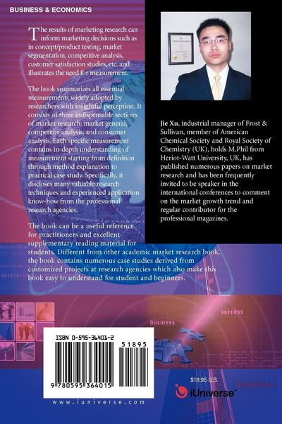 Produktbild: Market Research Handbook