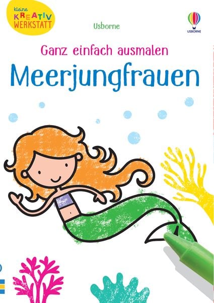 Produktbild: Kleine Kreativ-Werkstatt &ndash; Mein Ganz-einfach-Ausmalen-Koffer: Feen, Meerjungfrauen, Einh&ouml;rner