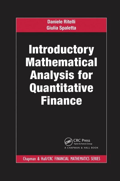Produktbild: Introductory Mathematical Analysis for Quantitative Finance