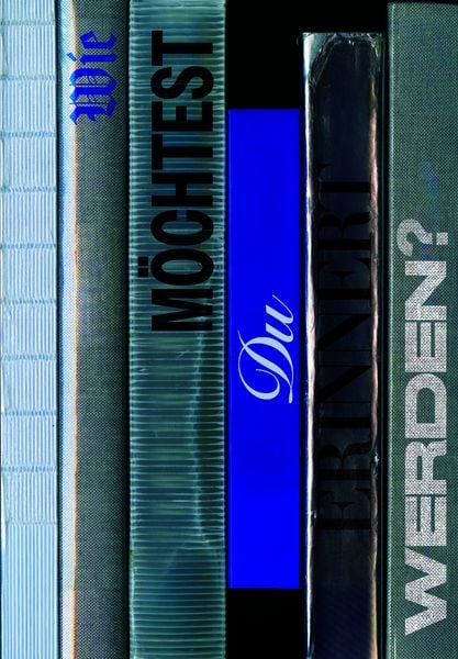 Produktbild: Wie m&ouml;chtest du erinnert werden?
