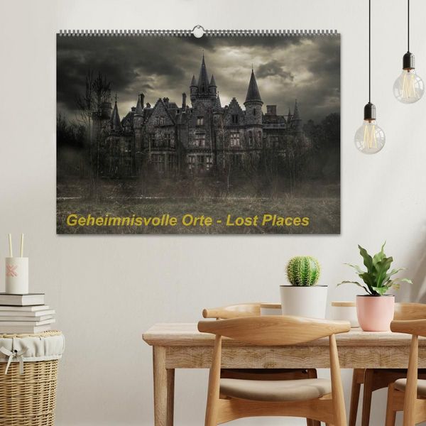 Produktbild: Geheimnisvolle Orte - Lost Places (Wandkalender 2027 DIN A2 quer), CALVENDO Monatskalender