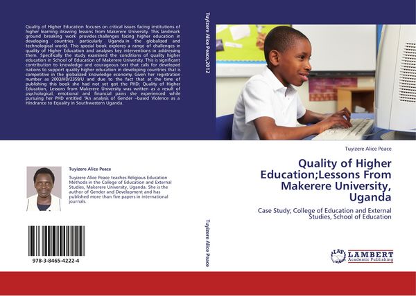 Produktbild: Quality of Higher Education;Lessons From Makerere University, Uganda