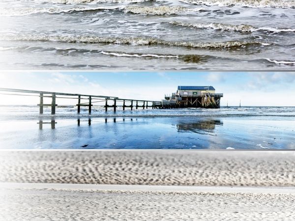 Produktbild: CALVENDO Puzzle Ein Motiv aus dem Kalender K&uuml;stenstreifen an der Nordsee | 1000 Teile Lege-Gr&ouml;&szlig;e 64x48cm Foto-Puzzle f&uuml;r gl&uuml;ckliche Stunden