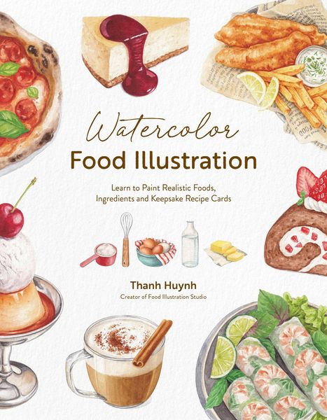 Produktbild: Watercolor Food Illustration