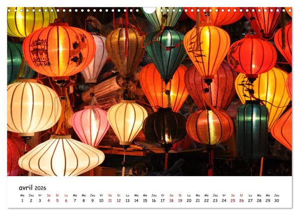 Produktbild: Vietnam du Nord au Sud (Calendrier mural 2026 DIN A3 vertical), CALVENDO calendrier mensuel