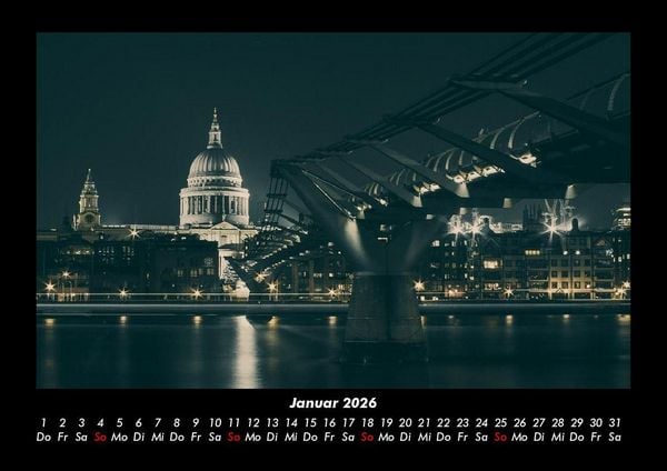 Produktbild: London - Impressionen 2026 Fotokalender DIN A3
