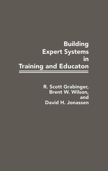 Produktbild: Building Expert Systems in Training and Education