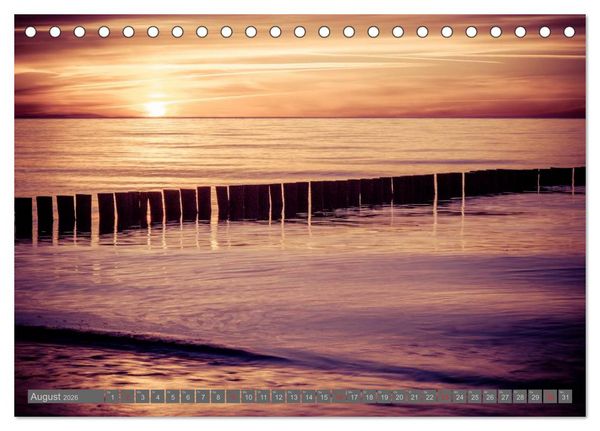 Produktbild: Ostseebad Warnem&uuml;nde (Tischkalender 2026 DIN A5 quer), CALVENDO Monatskalender