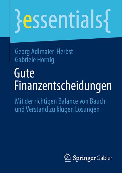 Produktbild: Gute Finanzentscheidungen